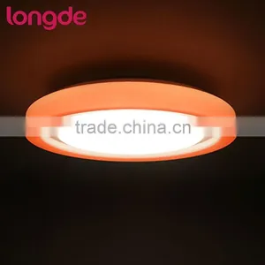 22W Dimmable RGB Single CCT LED Ceiling Light With Remote for Home thumbnail-3