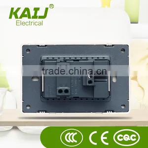 Wall Mount 15A 300V Power Electrical Double Pin Switch Socket thumbnail-6