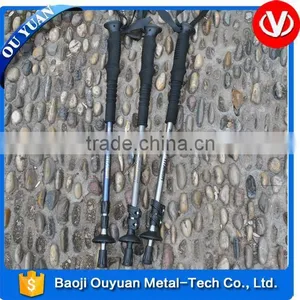 Gr.9 Titanium Alloy Nordic Walking Stick Alpenstock thumbnail-5