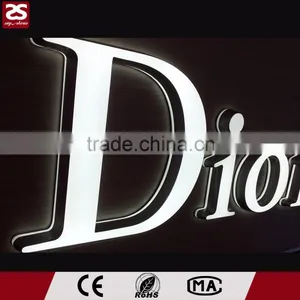 Advertising Signage Acrylic Mini Sign Front Lit Led Sign Letter thumbnail-3