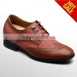 Top Brand Leather Red Men Wedding Shoes thumbnail-1