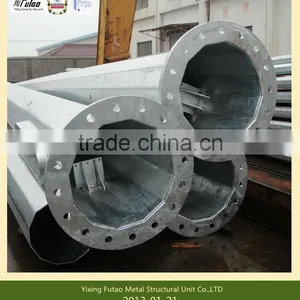 New Modle Hot Dip Galvanizing High Mast Pole thumbnail-1