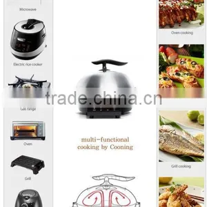 Miracook MA1000 Multipurpose Bbq Grill Cooker for Home/family thumbnail-3
