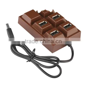 Personal-design Chocolate-shape 4 Port Usb 2.0 Hub Form Usb Por Hub Suppliers thumbnail-3