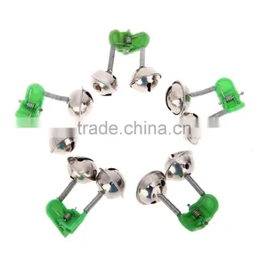 5Pcs Big Twin Bells Fishing Bite Alarm Clip on Fishing Rod Fishing Accessory thumbnail-5