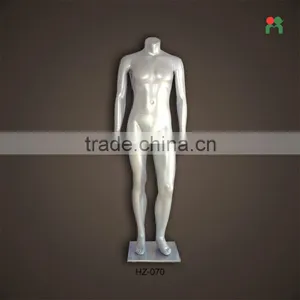 2013 Fashion Male Mannequin for Display Plus Size Fiberglass Male Dummy Doll Mannequin Supplier HZ-070 thumbnail-1