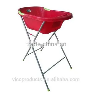 Baby Bather Bath Tub Stand/metal Stand for Baby Tub Baby Product thumbnail-1