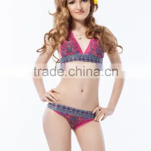 Good Looking Hot Sale 2015 Sexy Girl Mini Bikini Swimwear Models thumbnail-1