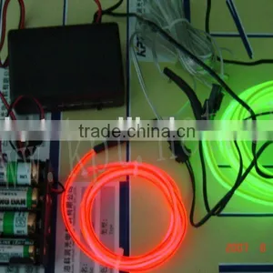 Multi-color High Brightness Flexible Light Rope /glow EL Wire for Decoration thumbnail-2