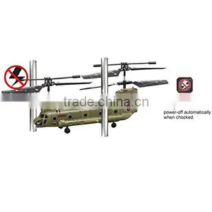 Sidiou Group S026 G 3-Channel RC Micro Chinook Gyro Helicopter Indoor Design thumbnail-2