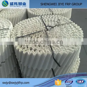 Cross Fluted Cooling Tower Fill/long Black Pvc Honeycomb Filler, High Quality Cross Fluted Cooling Tower Fill thumbnail-1