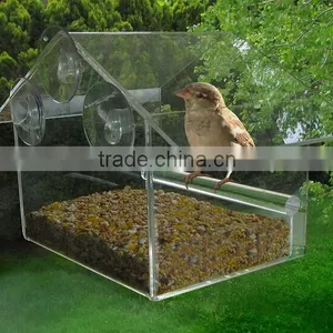 Custom Acrylic Window Bird Feeders for Window thumbnail-3