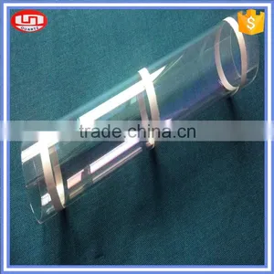 Wholesale Grinded Film Coating Quartz Glass Heating Tube thumbnail-1