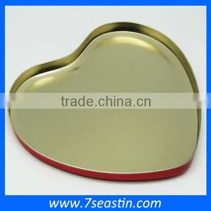 Christmas Gift Chocolate Cookie Tin Box With Heart Shaped Food Grade Metal Empty Tin Box thumbnail-6