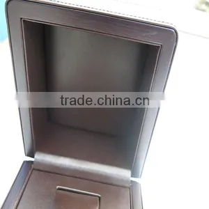 High Quality Nice pu Leather Finishing Single Watch Box thumbnail-3