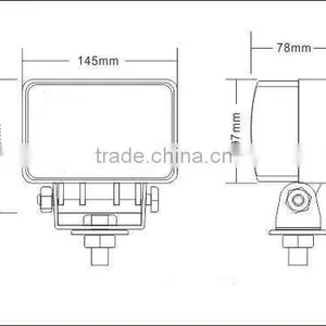 IP67 Waterproof 45w Energy Saving Led Work Lights Led Lamp thumbnail-3