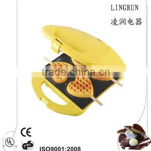 Heart Shaped Waffle Stick Maker Snack Maker thumbnail-1