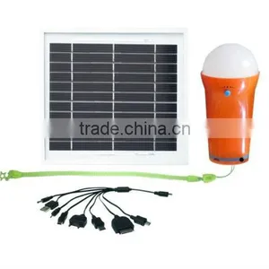 Hotselling 3W Portable Solar Lamp for Family Lighting or Outdoor Lighting thumbnail-2