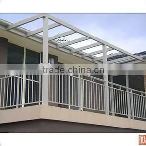 Cheap Price China Manufacturer Glass Aluminum Balcony Railing Design thumbnail-6