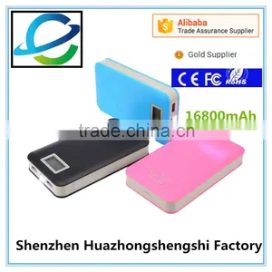 Smart Universal Mobile Phone Portable Double Output High Capacity QC3.0 Power Bank 16800 Mah With LED thumbnail-3