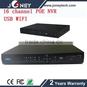 2016 USB Onvif Face Recognition Wifi 16 Channel POE NVR With 16CH POE Input thumbnail-1