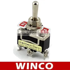 1122 T513B C513B ON-OFF-ON 3 Pole Toggle Swtich thumbnail-1