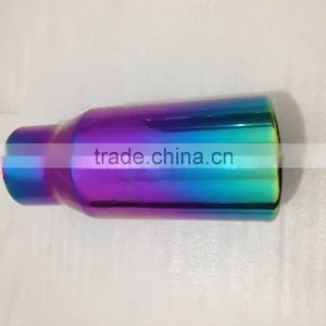 Colorful Stainless Steel Exhaust Tips for Cars thumbnail-2