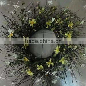 Artificial Flower Wreaths for Spring Decoration thumbnail-1
