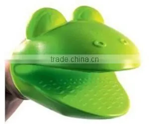 2016 Kitchen Accessories Silicone Mini Oven Safety Mitt/ Pot Holder/ Pinch Grip Gloves thumbnail-1