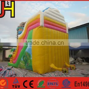 Hot Selling Inflatable Dinosaur Slide for Kids Amusement thumbnail-5