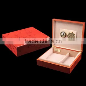 Chinese Factories Wholesale Custom Luxurious Wooden Cigar Box, Portable Gift Box thumbnail-1
