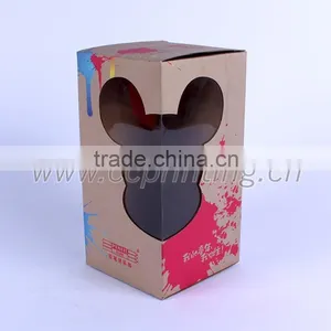Custom Shape Children Corrugated Toy Paper Box With PVC Window thumbnail-5