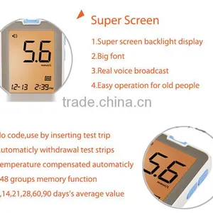 SIFHEALTH-4.4 Bluetooth Glucose Meter, Accurate and Fast GSM Blood Glucose Meter thumbnail-4