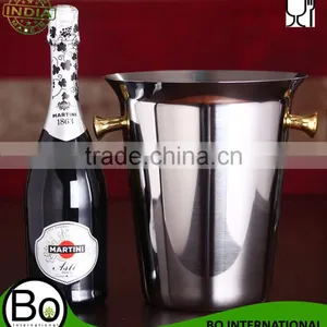 Stainless Steel /bar Tools Ice Bucket With Ear Handle thumbnail-4