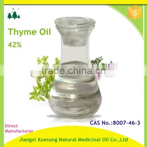 OEM/ODM Pure Thyme Essential Oil Therapeutic Grade for Aroma Massage Oil thumbnail-1