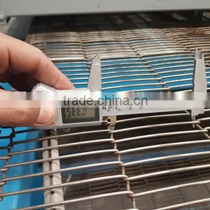 Stainless Steel Flat Flex Wire Mesh Conveyor Belt Mesh thumbnail-1