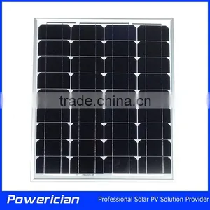 Rooftop 60W Solar Panel for Small Solar Power System Home Solar Power Use thumbnail-2