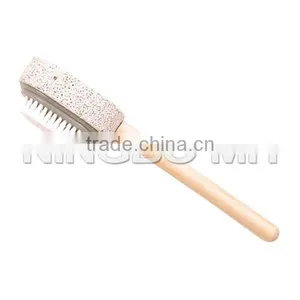 Wooden Bath Brush With Pumice thumbnail-1