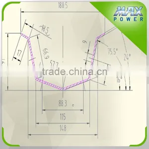 Greenhouse Industry Rain Gutter thumbnail-1
