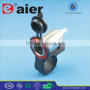 Hand Stents Mount 12V Car Cigarette Lighter Socket With Cap thumbnail-1