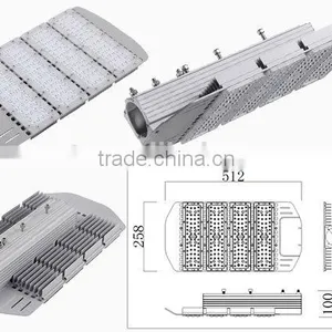 VMT New Design 50W to 300W SMD Stamping Aluminium Street Light Parts With PCB and Lens thumbnail-3