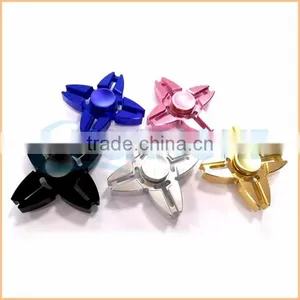 Best Promotion Gifts Metal Spiral Spinner Aluminum Four Finger Gyro thumbnail-1