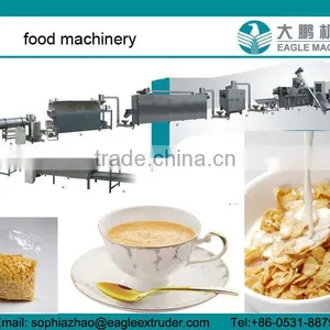 Fully Automatic Stainless Steel Corn Flakes Breakfast Cereal Machinery Processing Line thumbnail-1