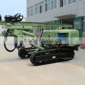 High Pressure Bore Hole Hydraulic Rock DTH Blasting Drill Rig for Mine CTQ-G150YF thumbnail-3