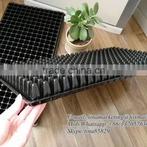 288 Cell Polystyrene Reusable Plastic Seedling Germination Tray, Plant Nursery Seed Cell Plug Tray Cheap Price thumbnail-5