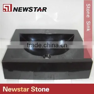 Newstar Black Natural Stone Sink Basins thumbnail-1