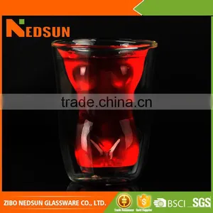 Customized Sexy Women Double Wall Glass Cup thumbnail-1