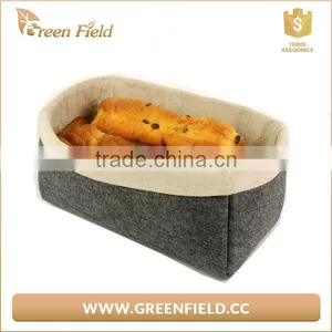 Felt Fabric Table Case,Felt Organizing Bread Storage Basket thumbnail-1