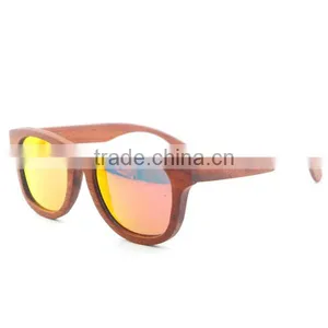 Rose Wood Sunglasses Wooden Frame Sun Glasses thumbnail-2