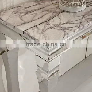 Black Marble Top Console Table for Hotel thumbnail-3
